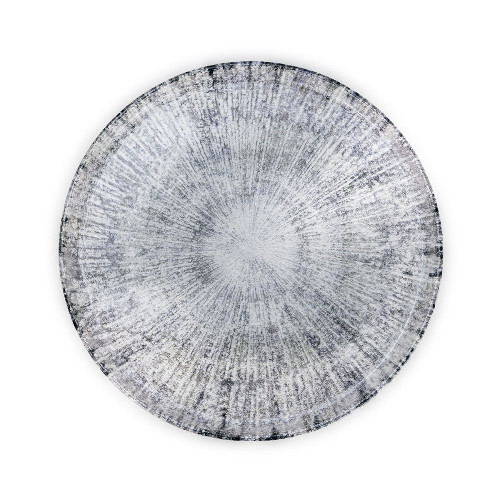 Edessa 26.5cm Astin Ceramic Dinner Plate - Multicolor (Set of 1)