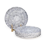 Edessa 26.5cm Astin Ceramic Dinner Plate - Multicolor (Set of 6)