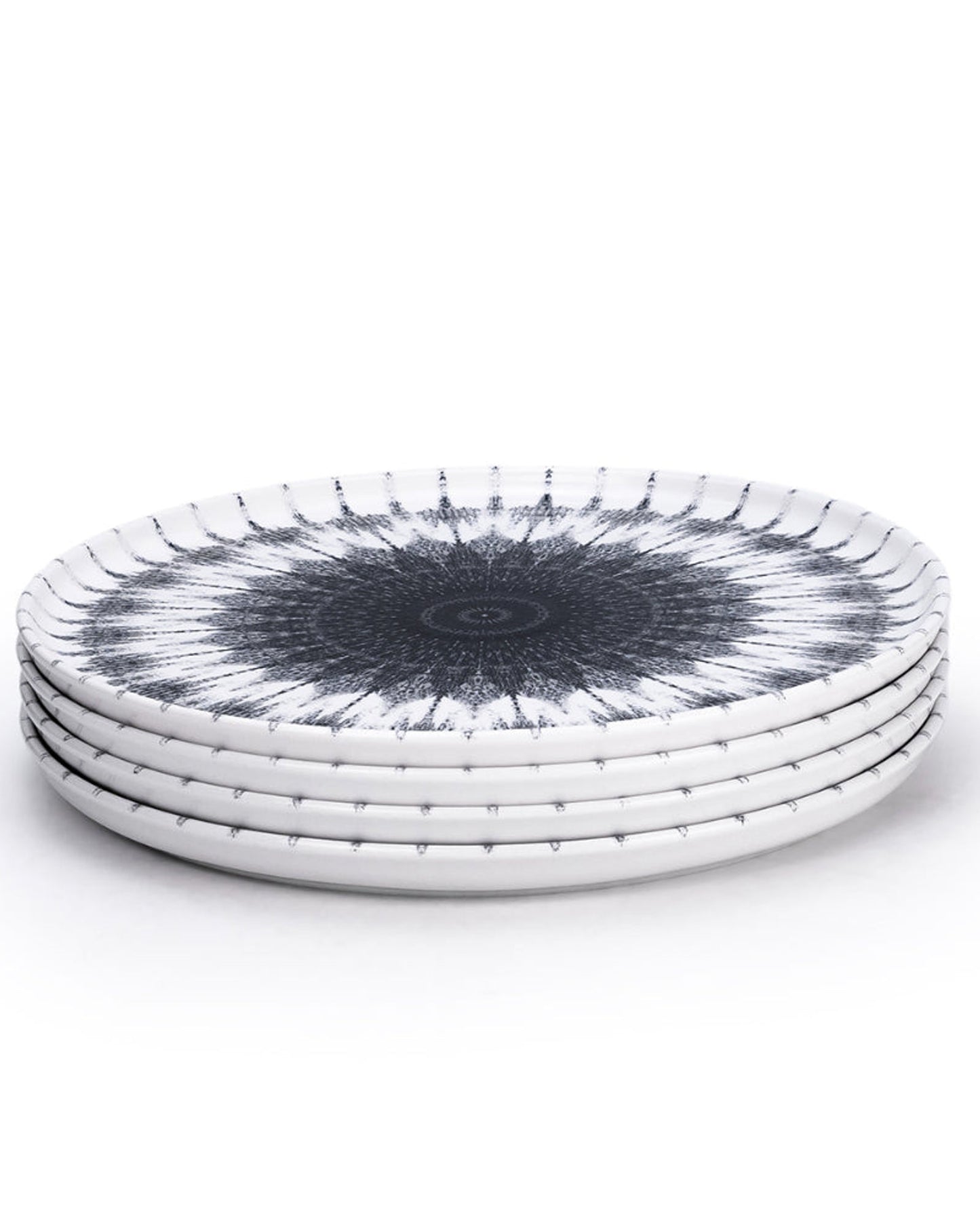 Edessa 26.5cm Cosmo Ceramic Dinner Plate - Multicolor (Set of 4)