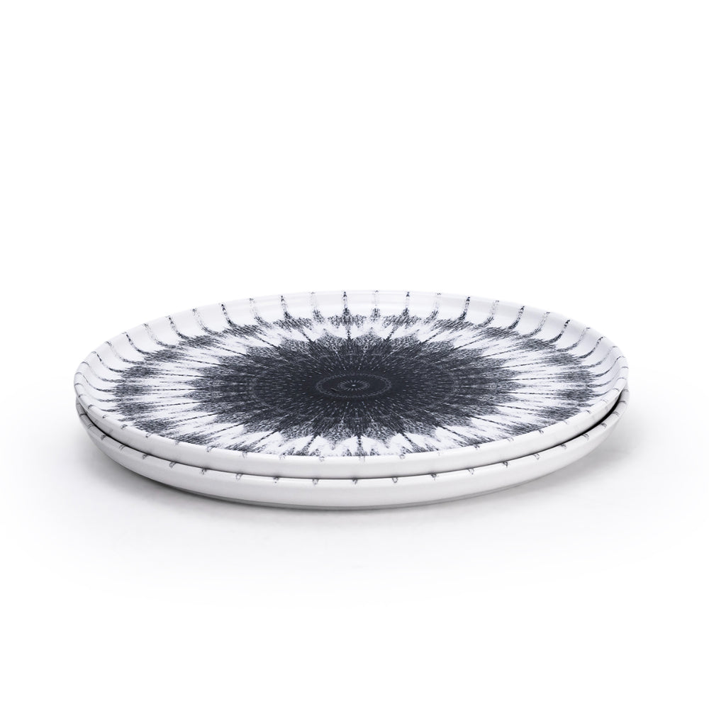 Edessa 26.5cm Cosmo Ceramic Dinner Plate - Multicolor (Set of 6)