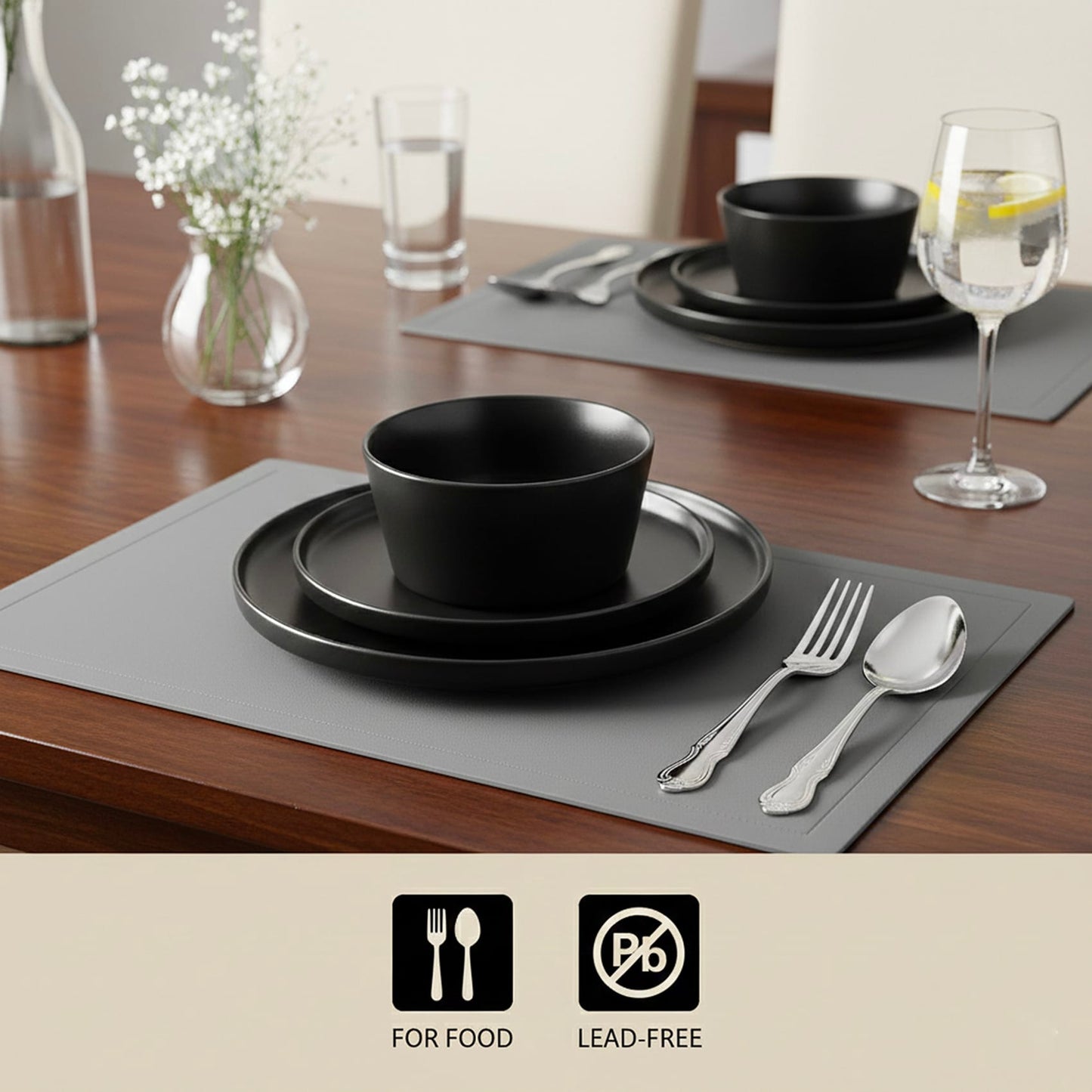 Cuisine Art Stoneware Dinner Set 12Pc BOLA