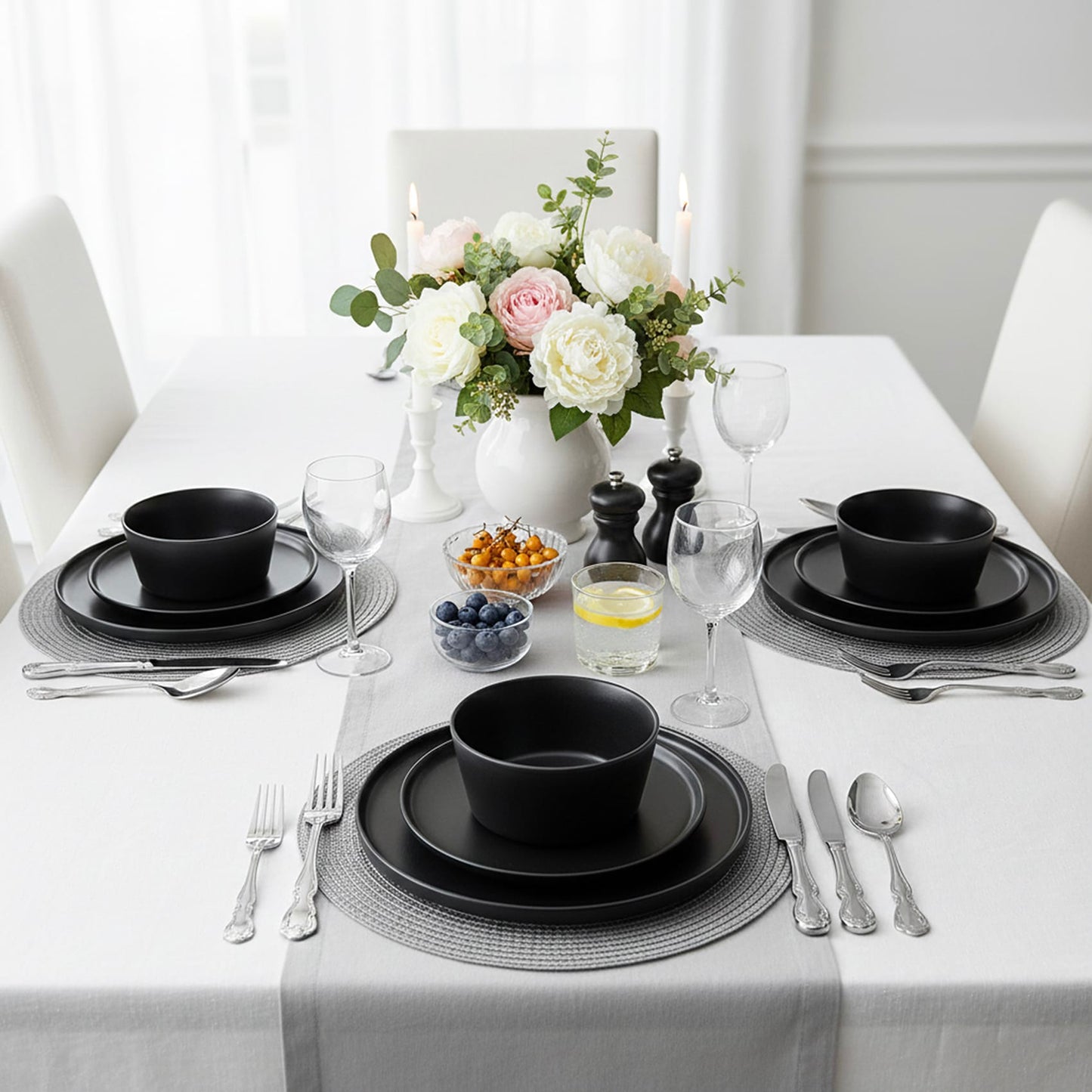 Cuisine Art Stoneware Dinner Set 12Pc BOLA