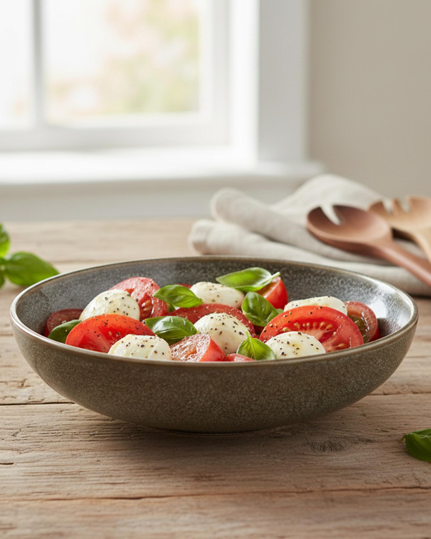 Cuisine Art Serving Bowl 23 cm Olive Green