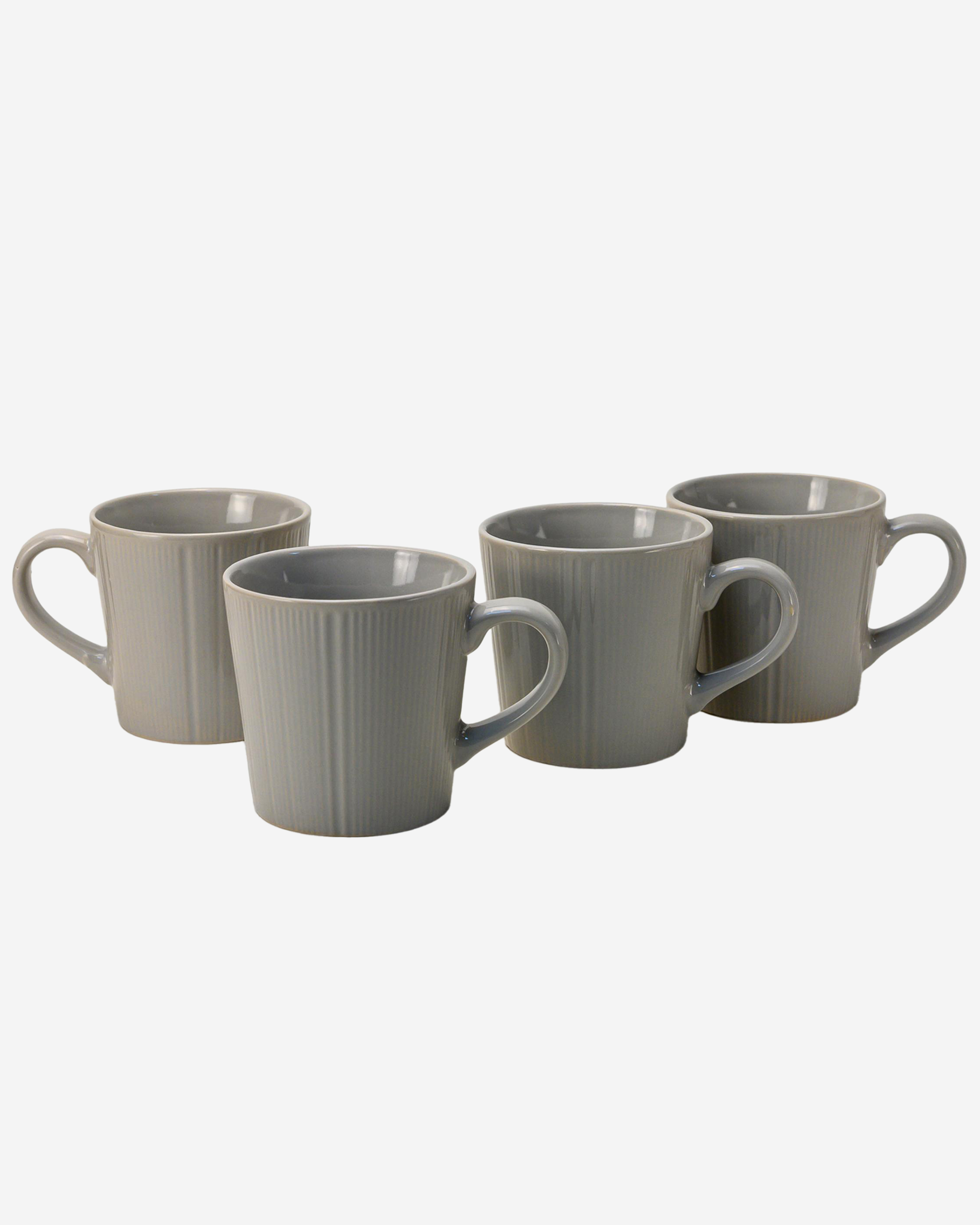 Cuisine Art EVE Mug Set 4 pcs 300 ml Grey