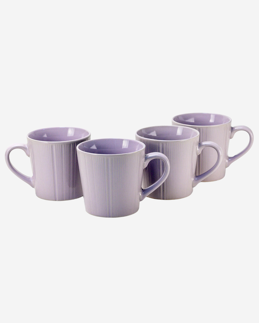 Cuisine Art EVE Mug Set 4 pcs 300 ml Lavender