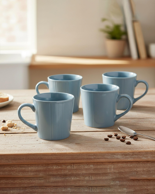 Cuisine Art EVE Mug Set 4 pcs 300 ml Blue