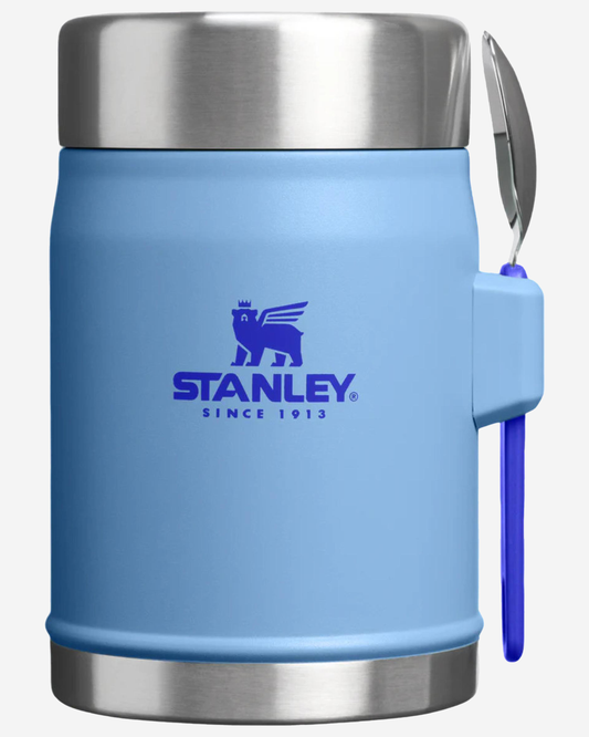 Stanley CLA 414ml / 14oz Vac Food Jar + Spork Blue Sky