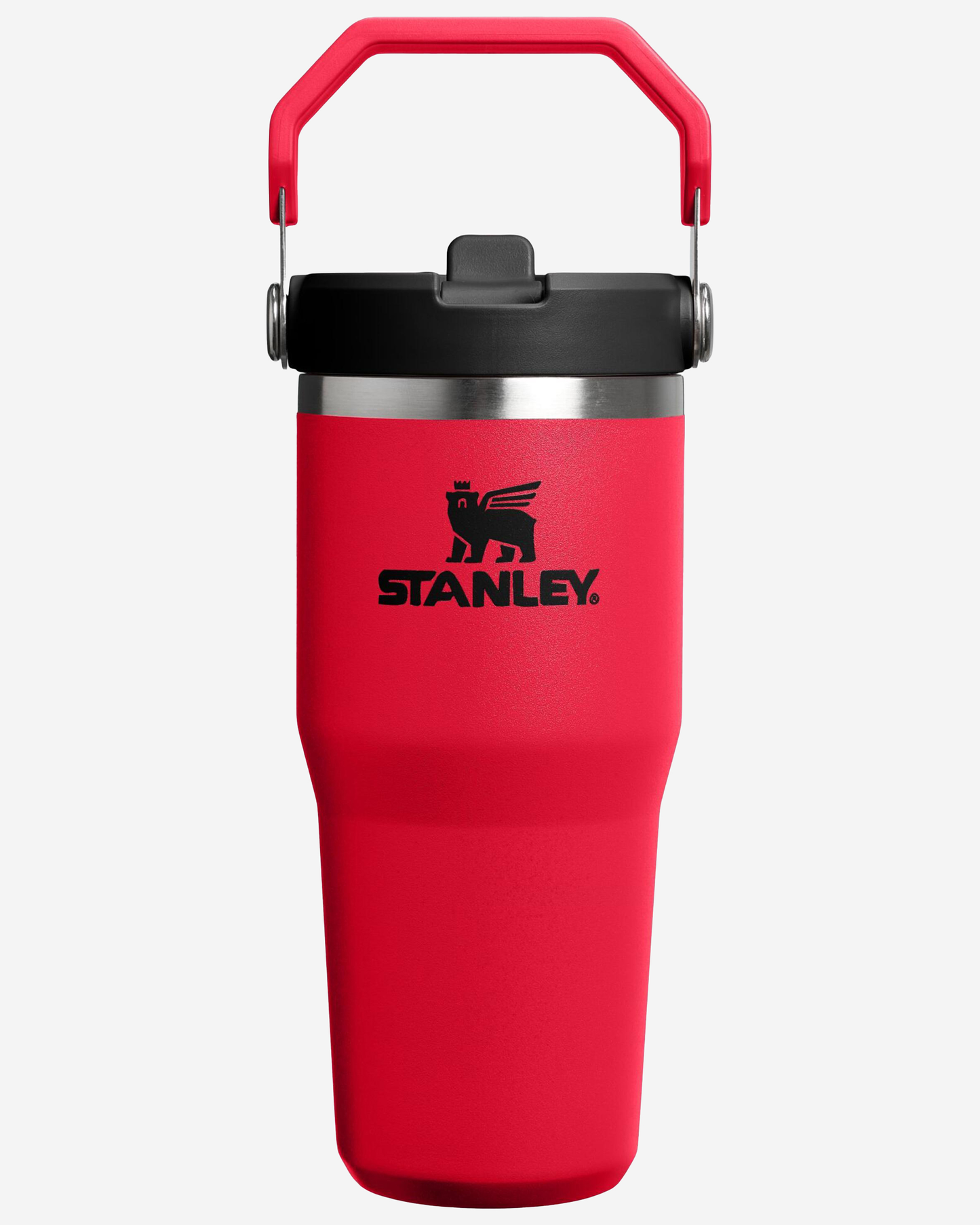 Stanley IceFlow GO 410ml/14oz Flip Straw Tumbler Chili Black