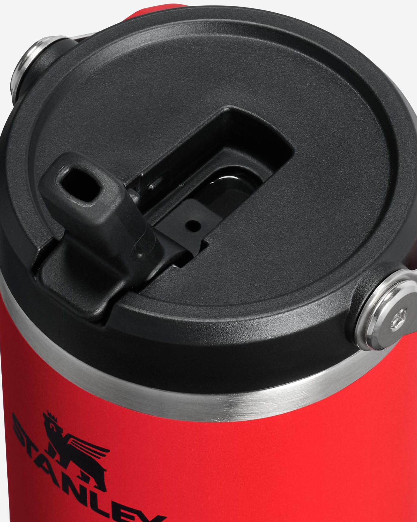 Stanley IceFlow GO Flip Straw Tumbler 410 ml Chili Black