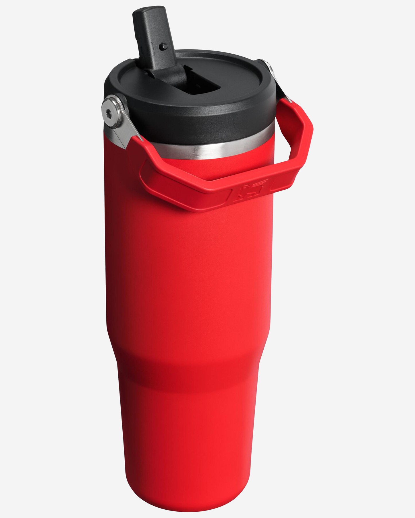 Stanley IceFlow GO Flip Straw Water Bottle 890 ml Chili Black