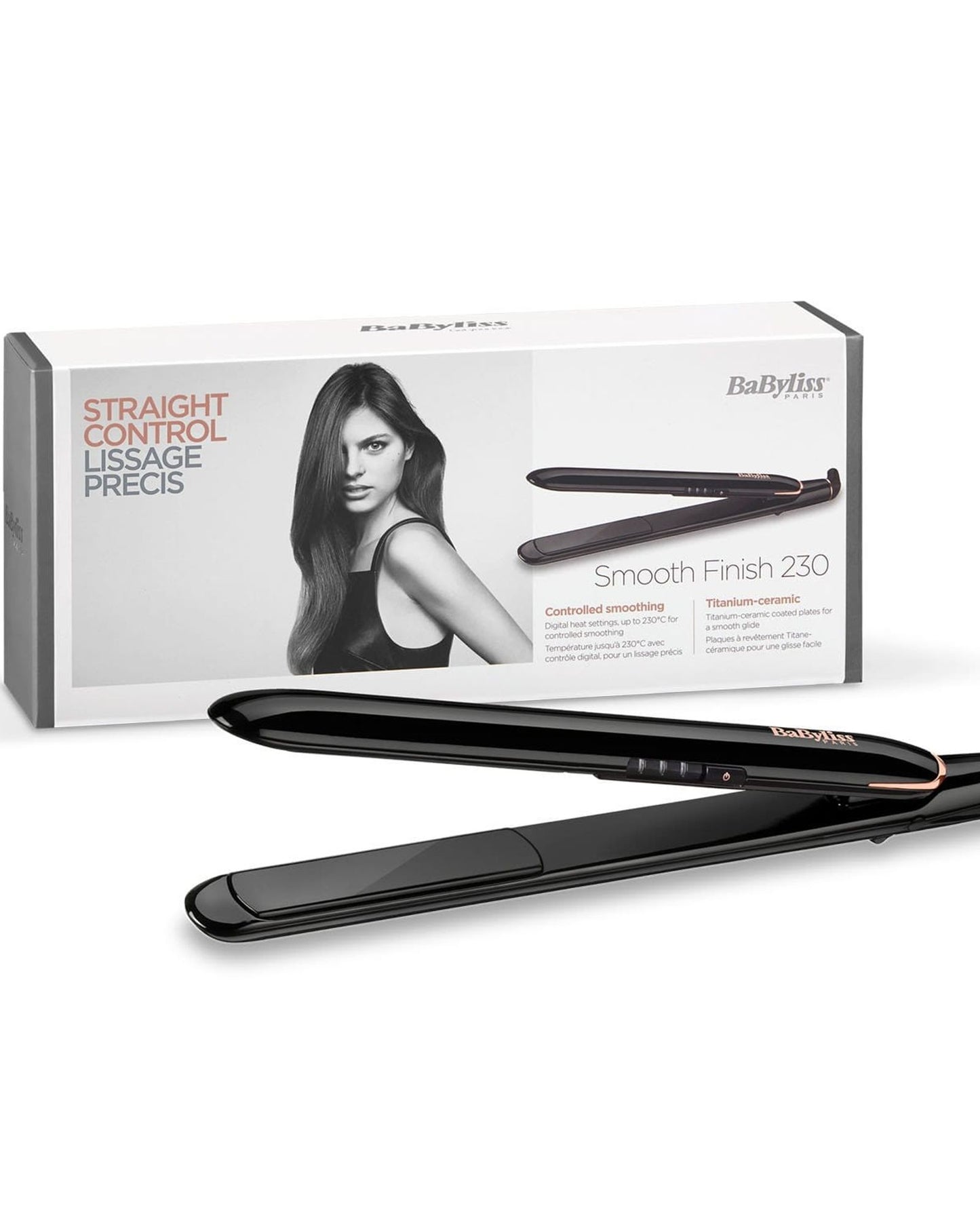 BaByliss Smooth Finish Hair Straightener