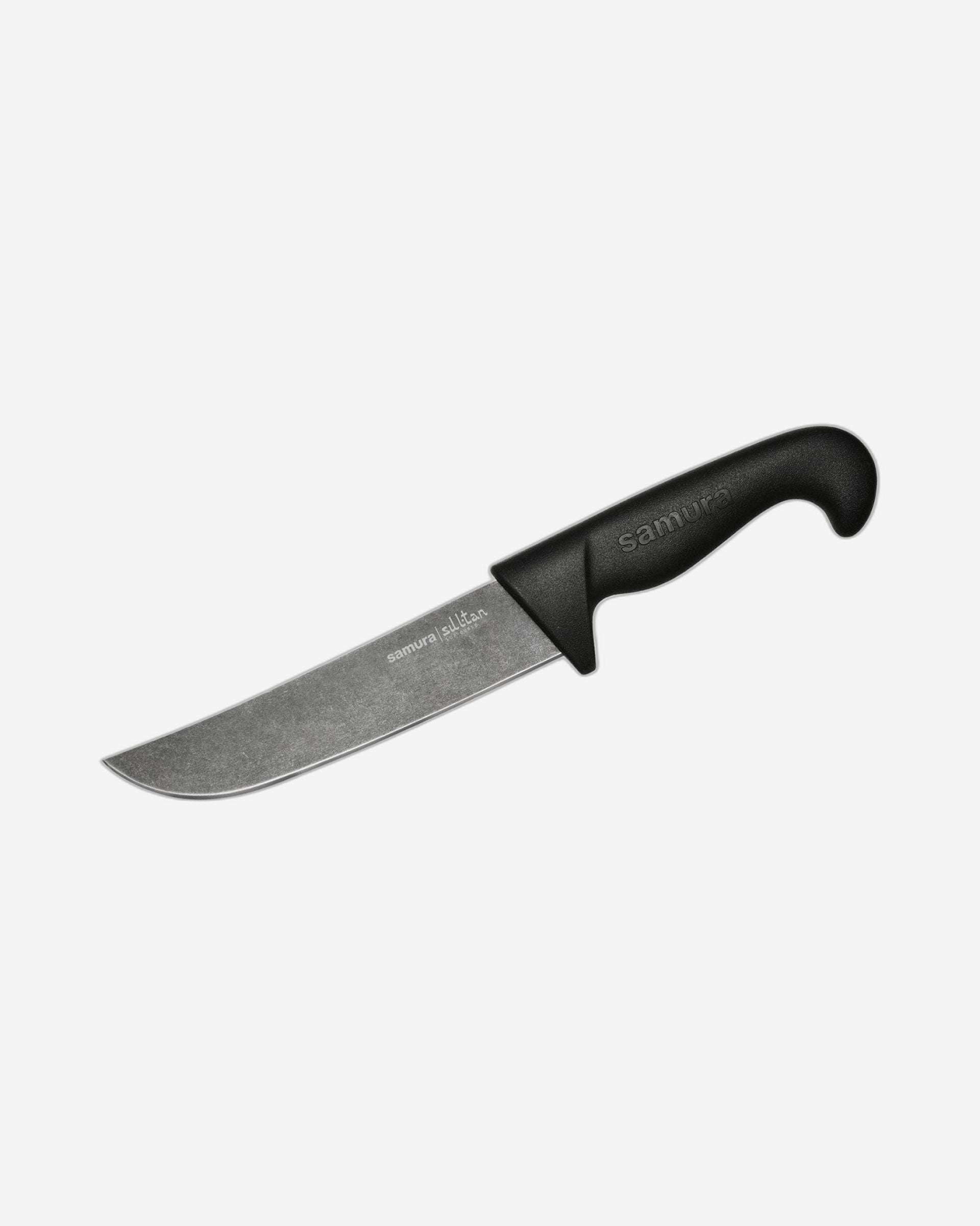 Samura Sultan PRO Stonewash Chef's Knife 6 5"-166 MM, Black handle  SUP 0085B