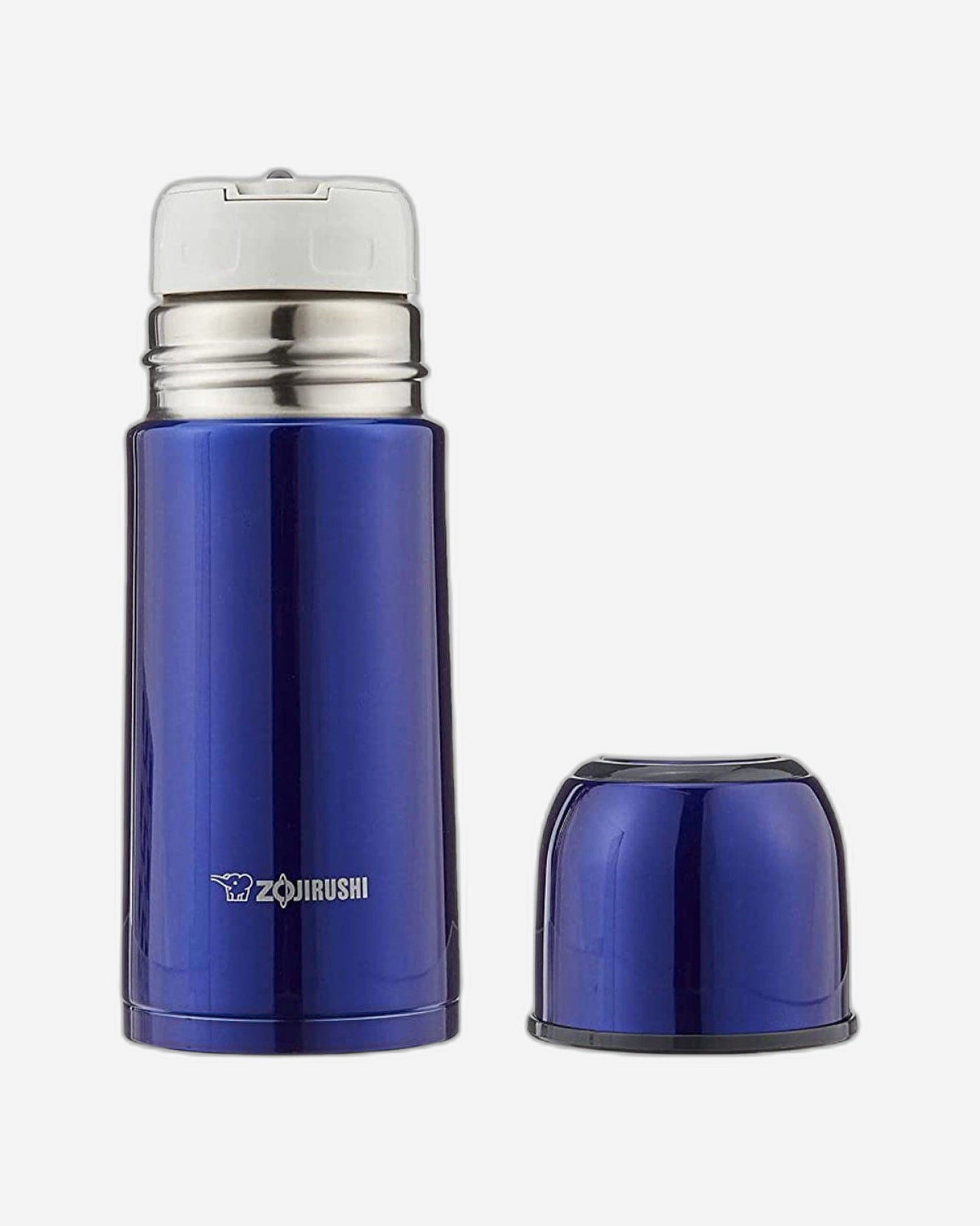 Zojirushi 0-35L Blue Flask With Cup