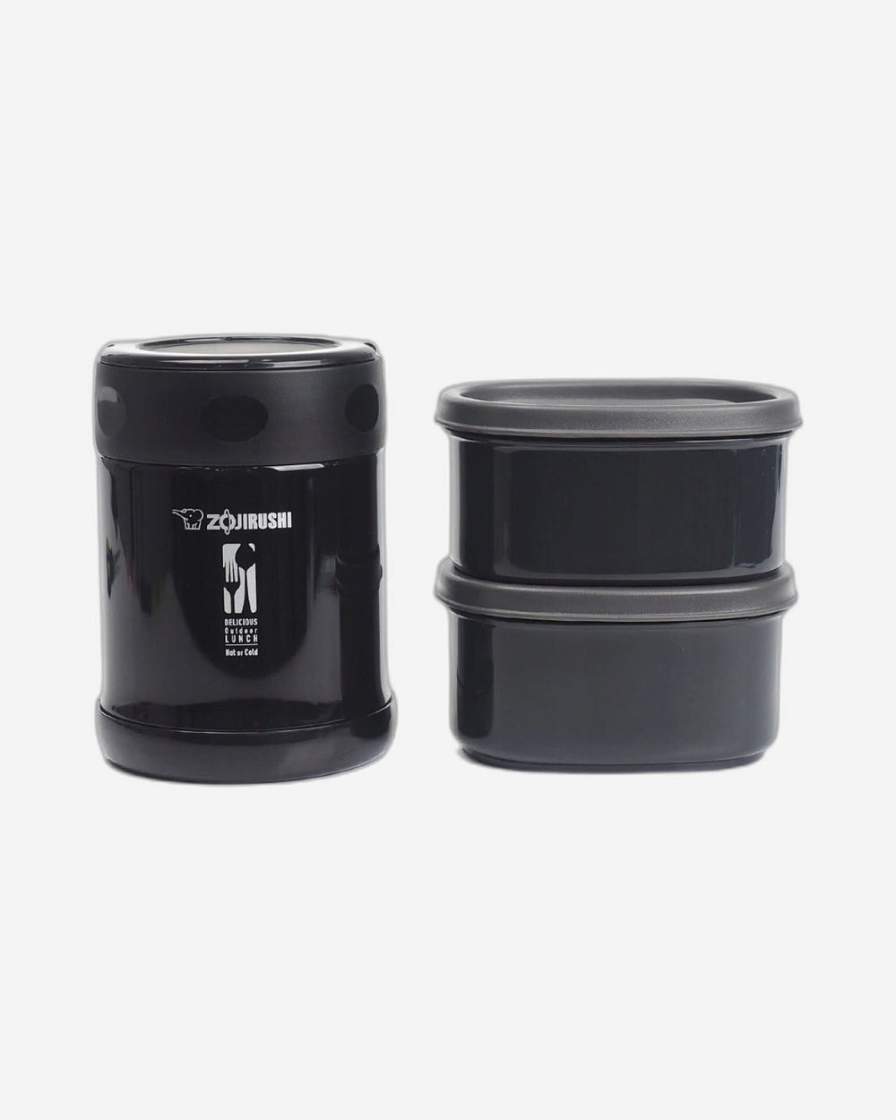 Zojirushi 0.35L Black Vacuum Food Jar