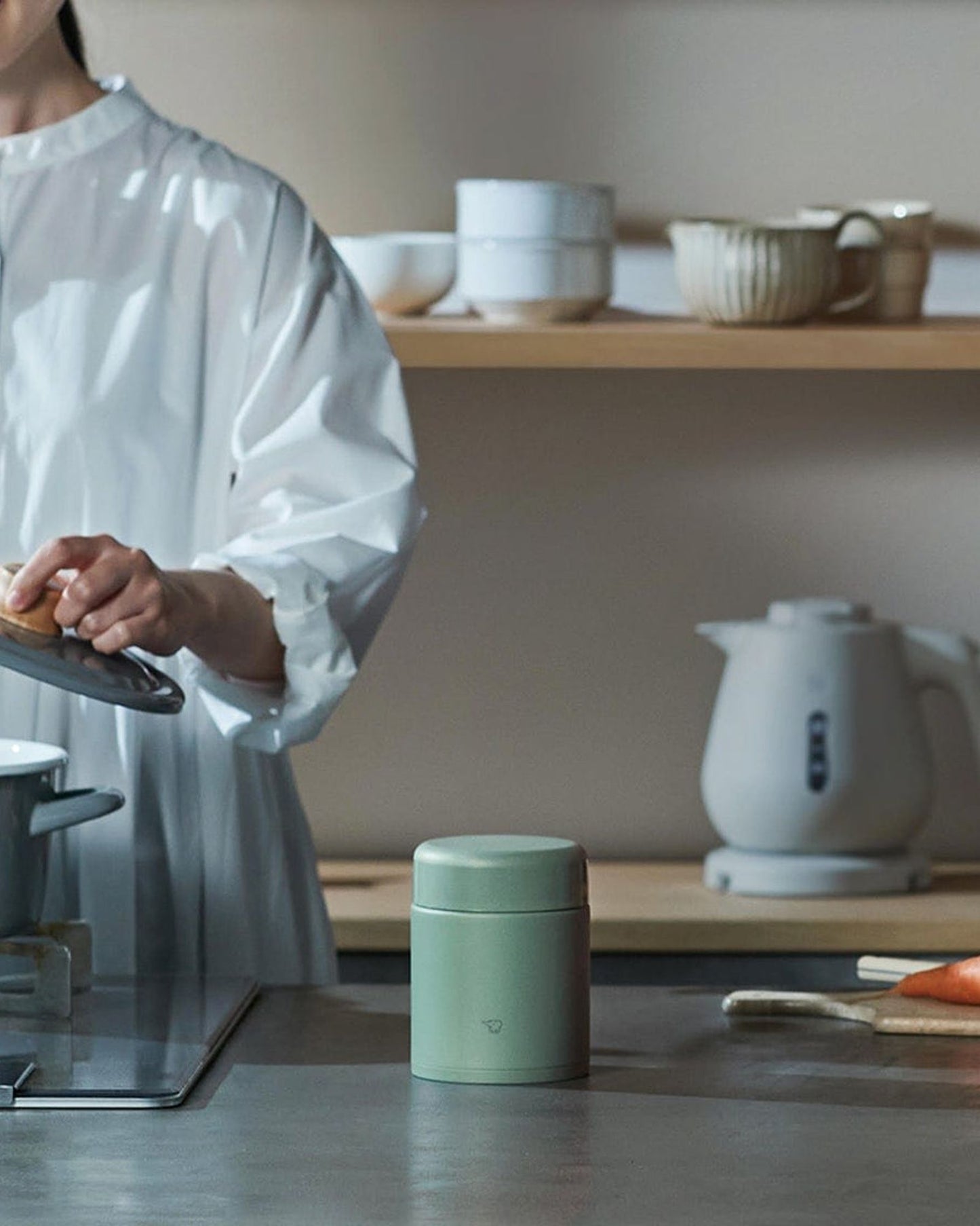 Zojirushi 0.4L- Matte Green Food Jar