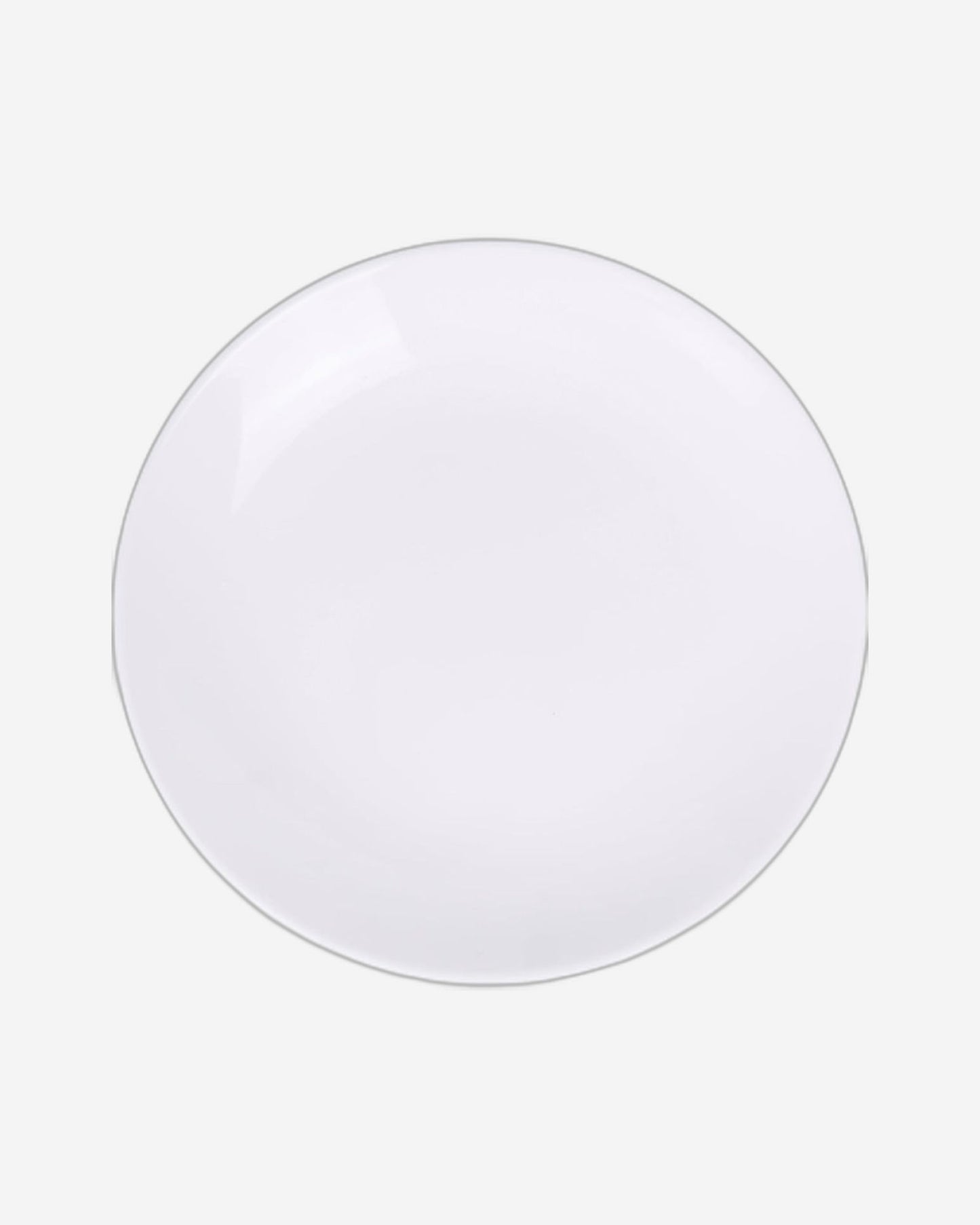 Shallow by Cuisine Art 18-Piece Porcelain Dinnerware Set – Elegant Ceramic Crockery for 6 | Includes 26.8 cm Dinner Plates, 20 cm Side Plates, and 15 cm Bowls, White