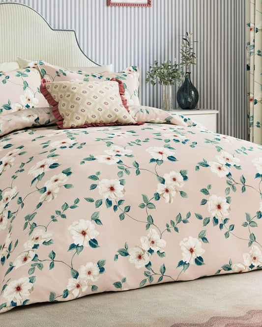 Sanderson "Poets" Duvet Cover Set in Blush