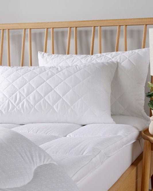 Christy "Sateen Touch" Anti Allergy Paired Pillow Protector