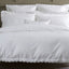 Christy Scallop Edge Duvet Cover Silver