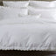 Christy Scallop Edge Duvet Cover Oyster