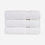 Christy Serene Bath Towel Set 3Pc White