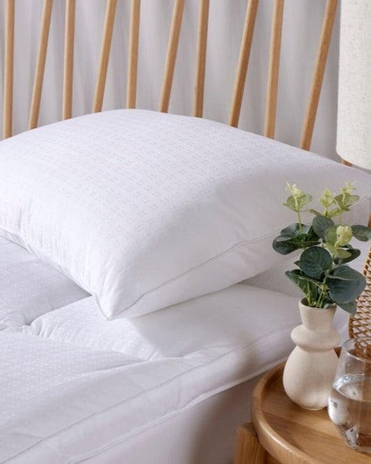 Christy "Sateen Touch" Anti Allergy Filled Pillow - Medium to Firm