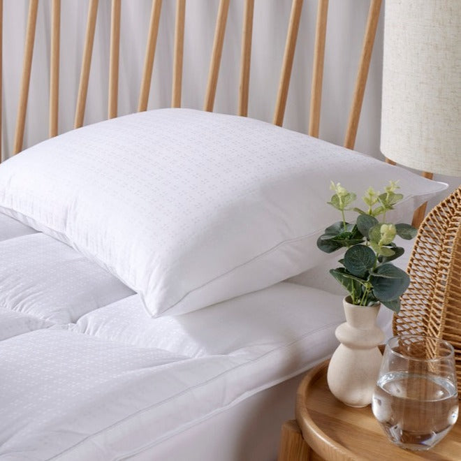 Christy "Sateen Touch" Anti Allergy Filled Pillow - Medium to Firm