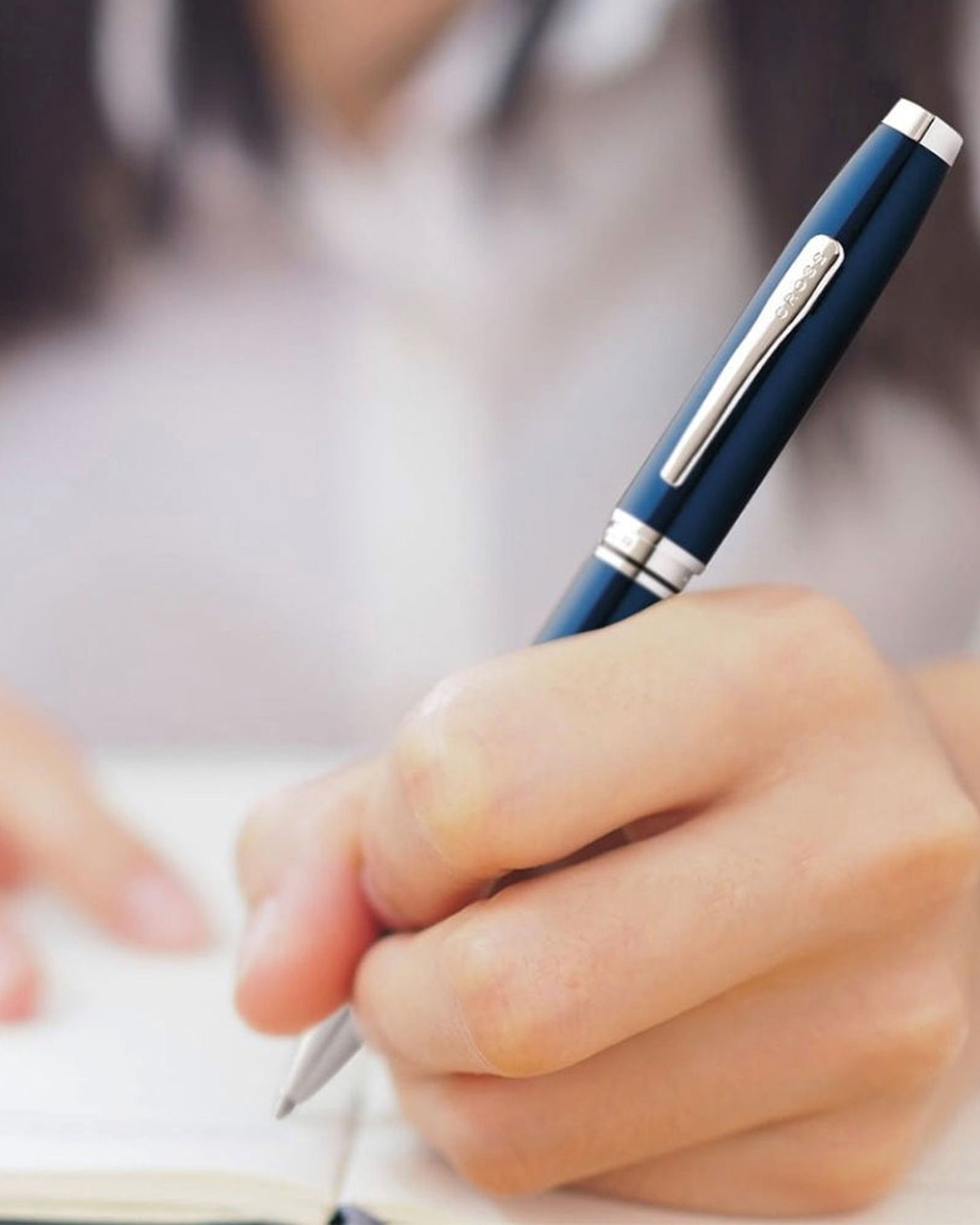 Cross Coventry Blue Lacquer Ballpoint Pen AT0662-9