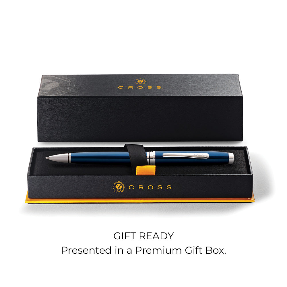 Cross Coventry Blue Lacquer Ballpoint Pen AT0662-9