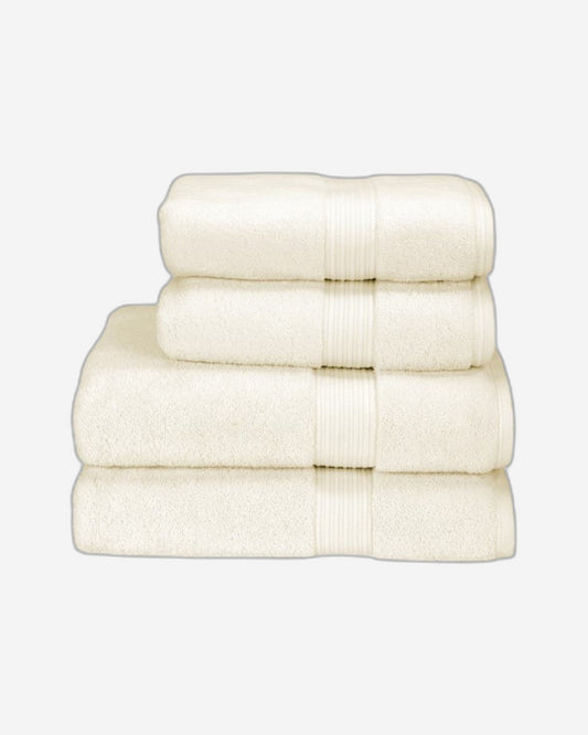 Christy "Supreme" Bath Towels & Mat Collection in Cream (Almond)