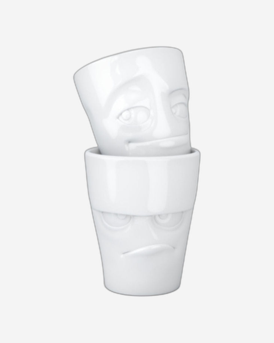 58 Products Mug set no.1 - grumpy & impish white