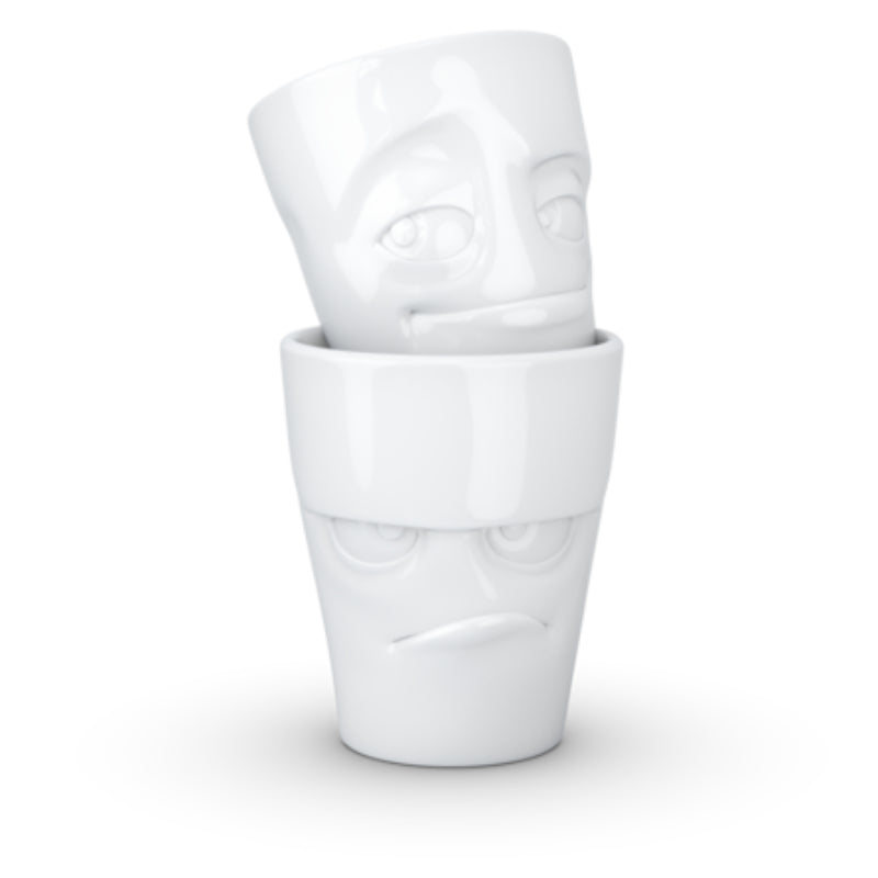 58 Products Mug set no.1 - grumpy & impish white