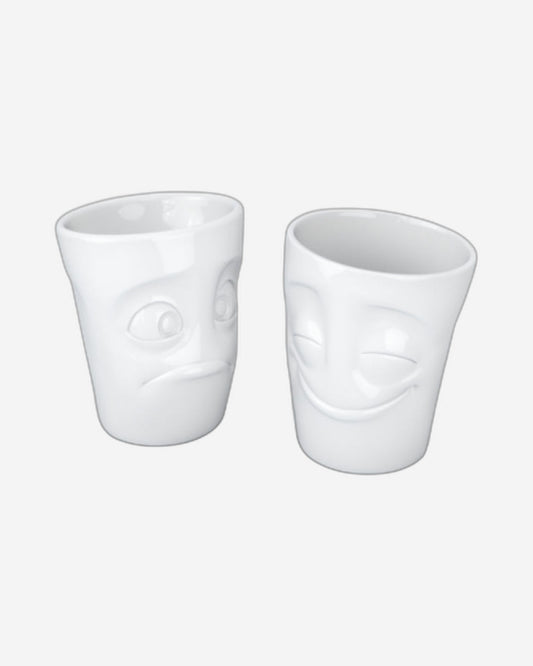 58 Products Mug set no.2 - cheery & baffled white