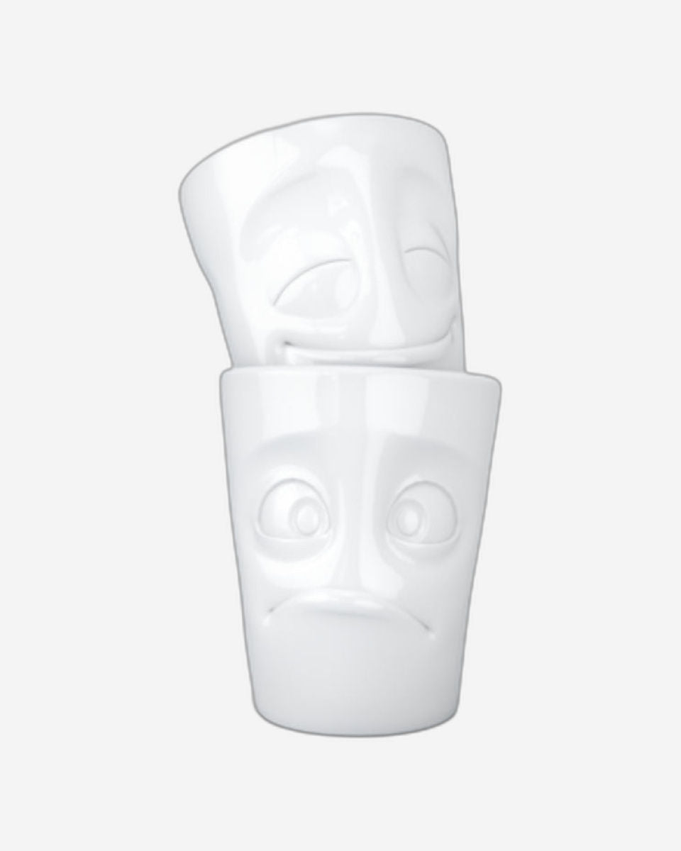 58 Products Mug set no.2 - cheery & baffled white