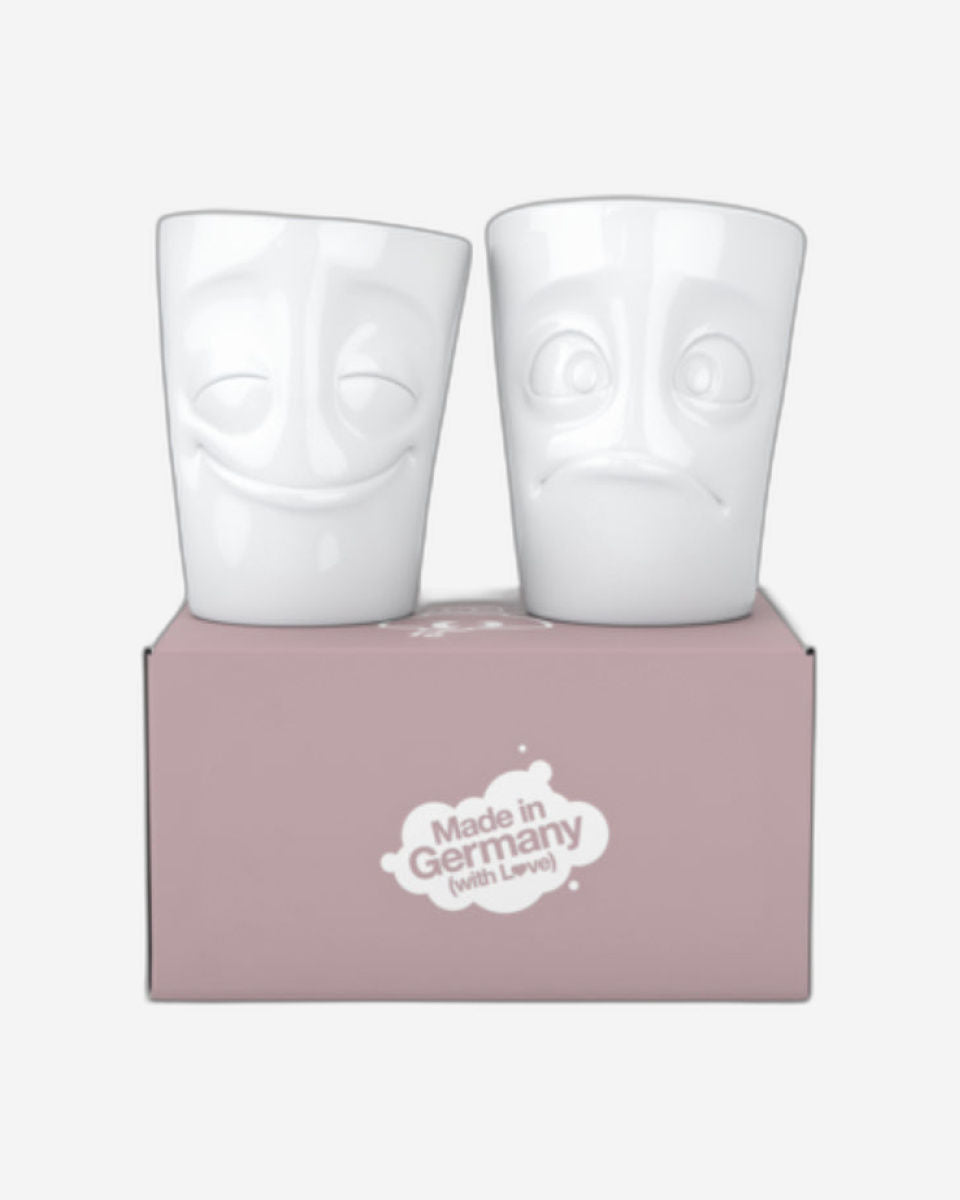 58 Products Mug set no.2 - cheery & baffled white