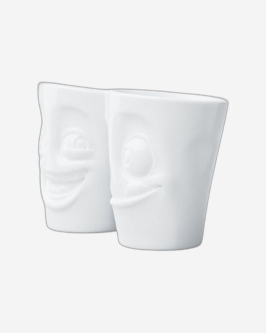 58 Products Mug set no.3 - joking & tasty white