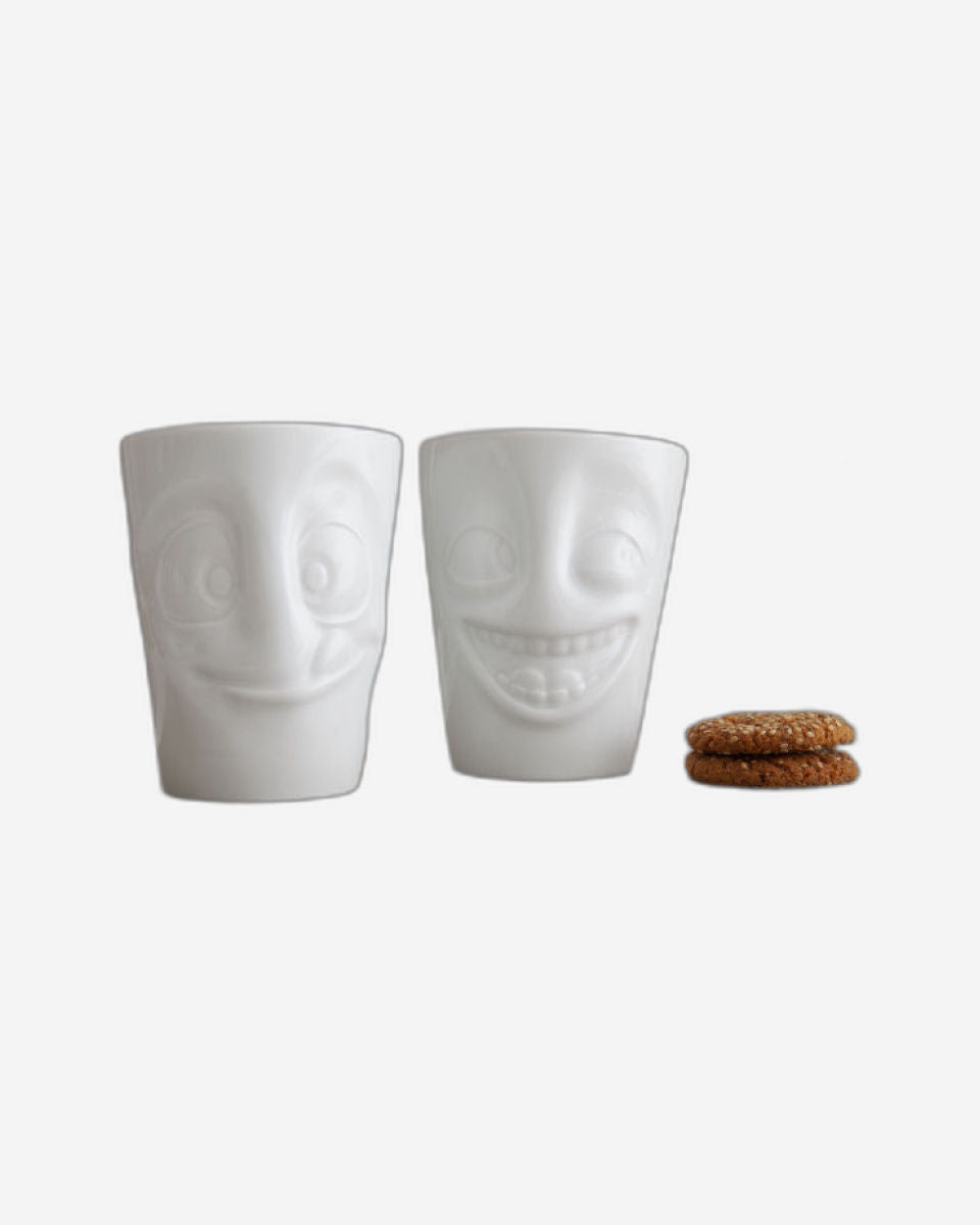 58 Products Mug set no.3 - joking & tasty white