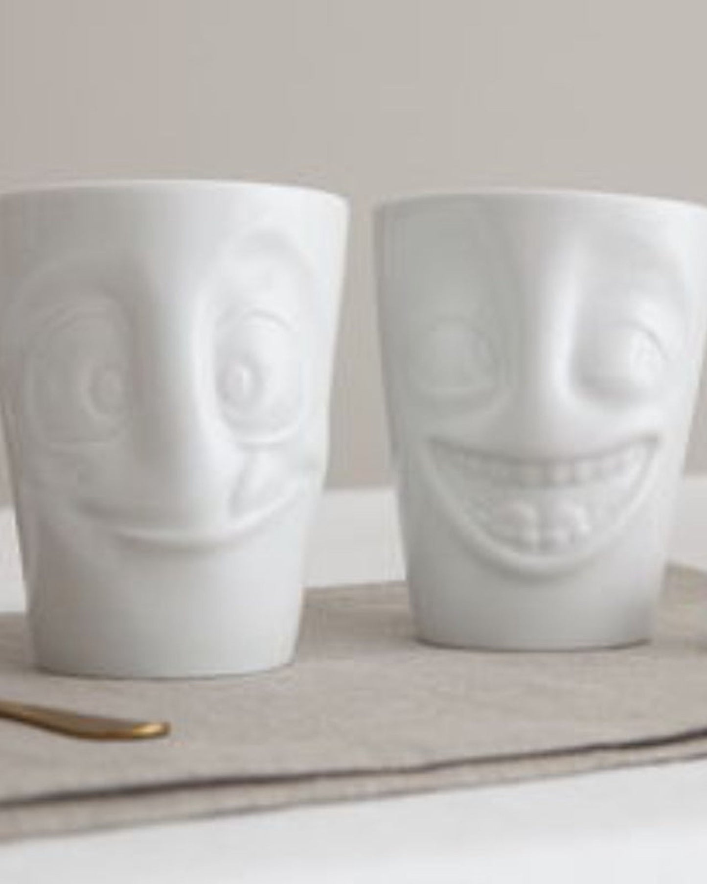 58 Products Mug set no.3 - joking & tasty white