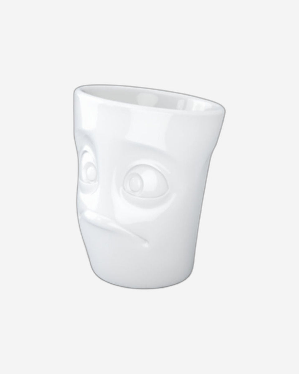 58 Products Mug with handle - buffled white