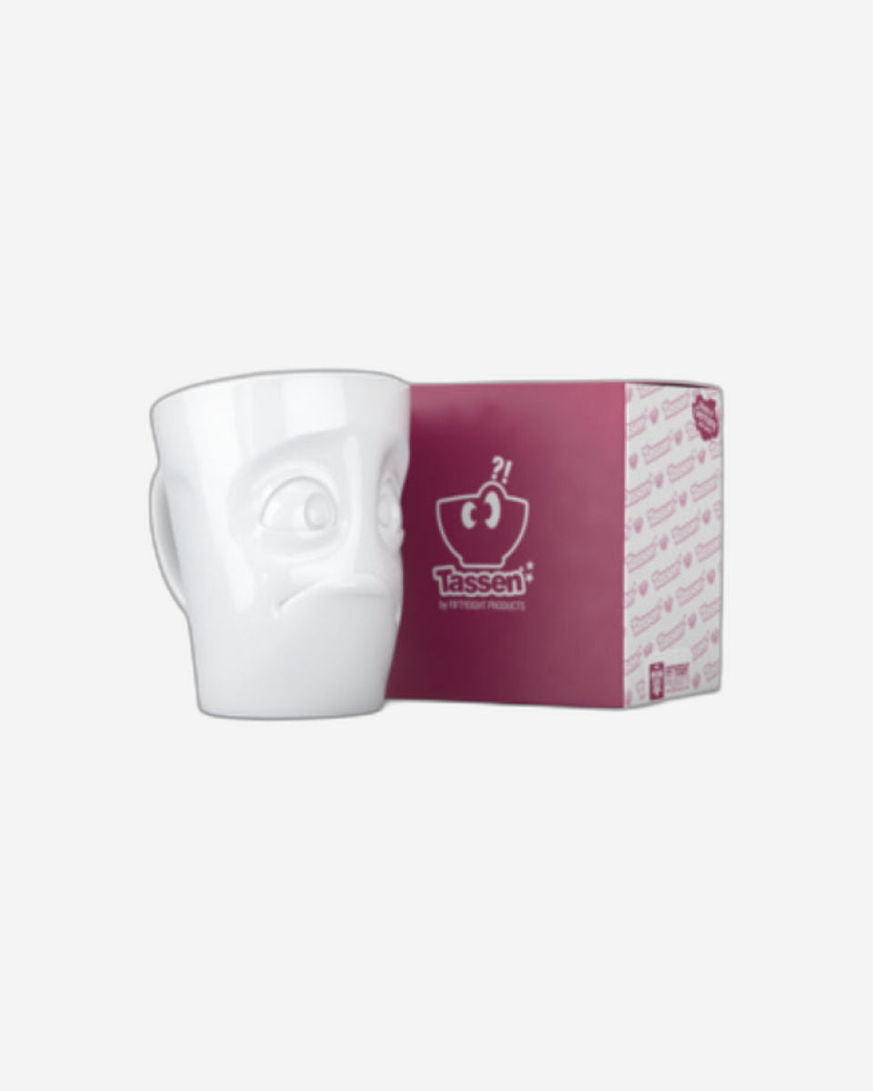 58 Products Mug with handle - buffled white