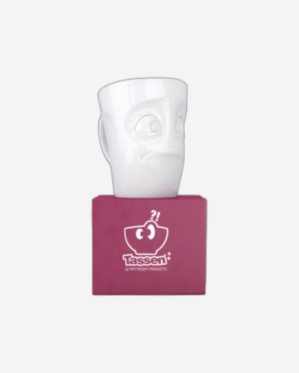 58 Products Mug with handle - buffled white
