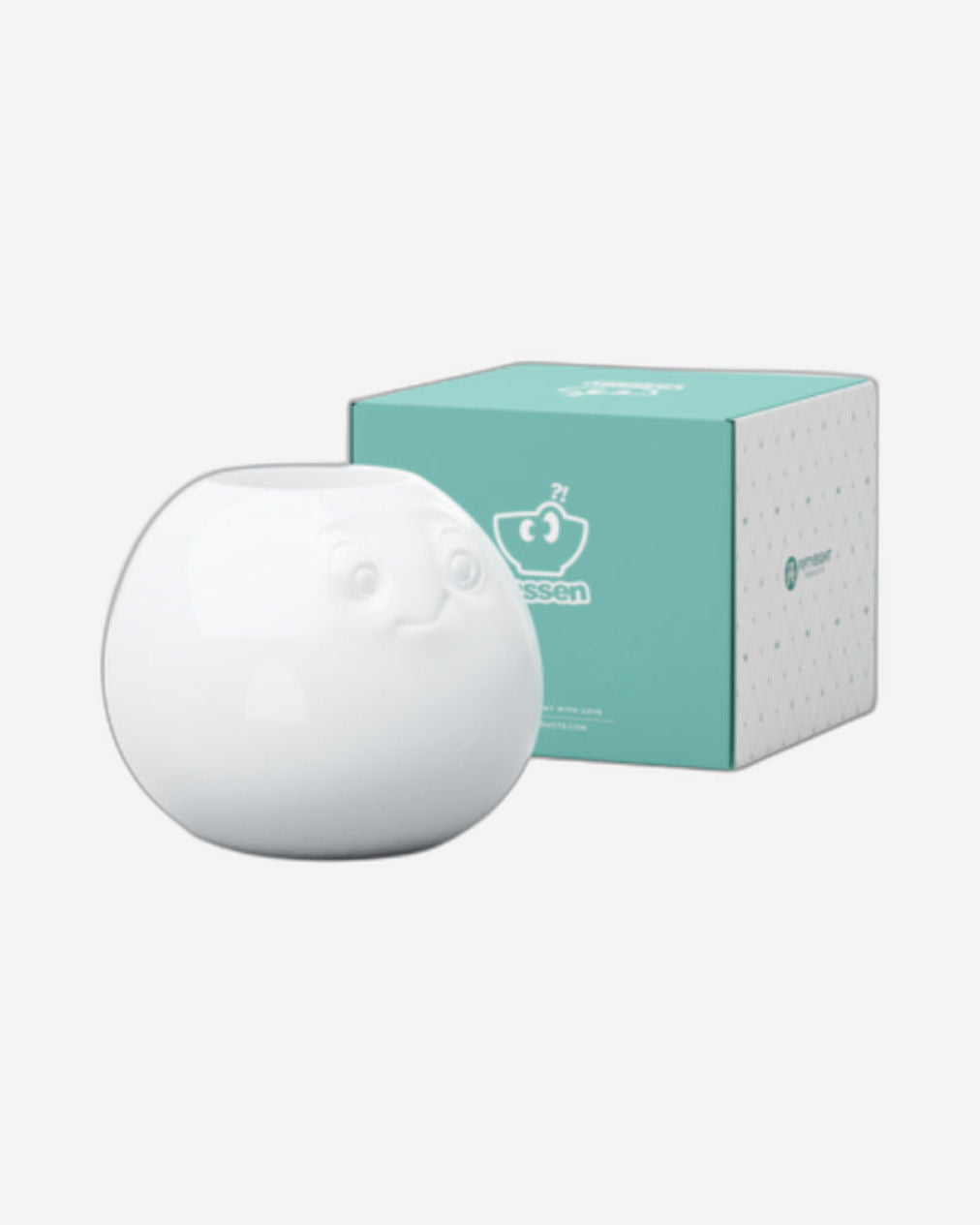 58 Products Vase - amused (round) white