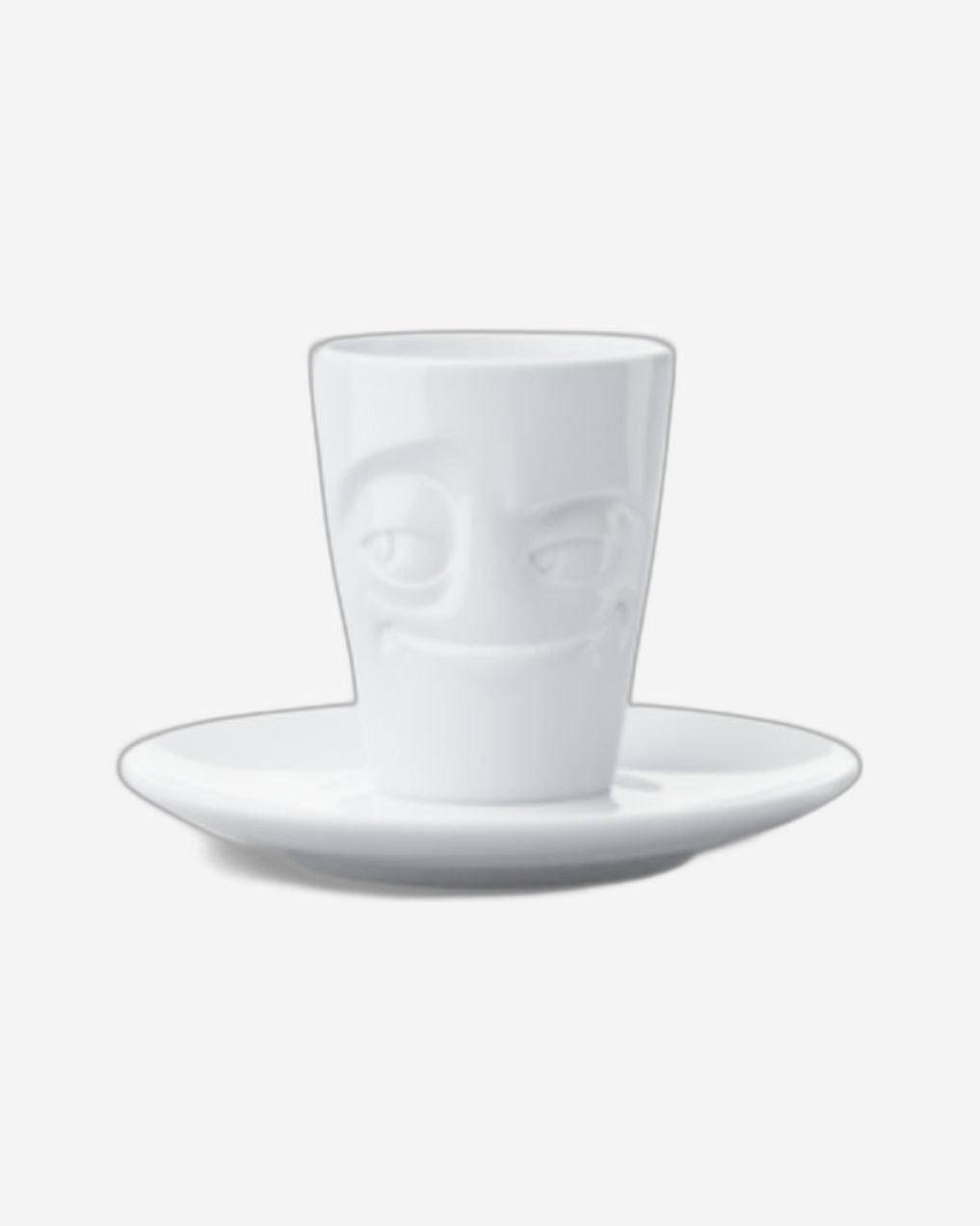 58 Products Espresso Mug with handle - impish white