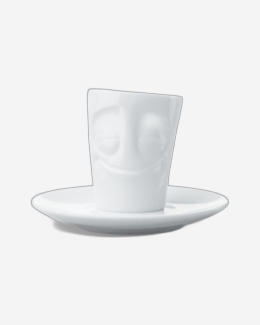 58 Products Espresso Mug with handle - cheery white