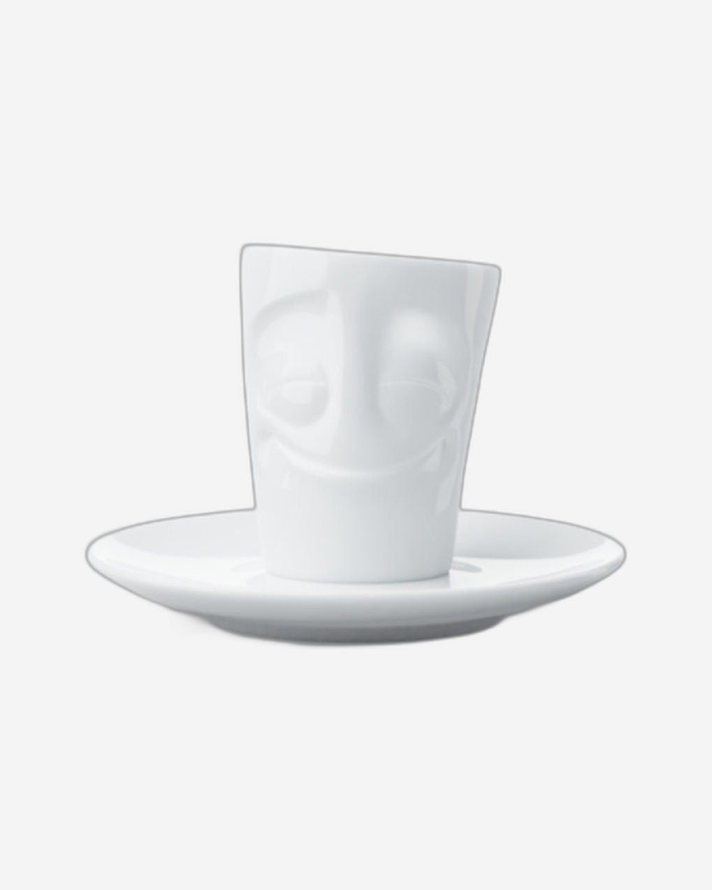 58 Products Espresso Mug with handle - cheery white