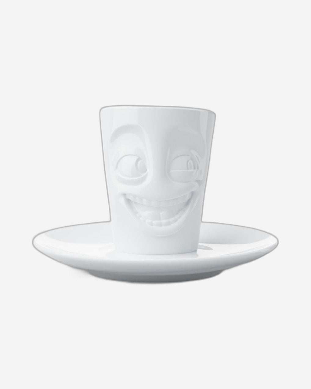 58 Products Espresso Mug with handle - joking - white