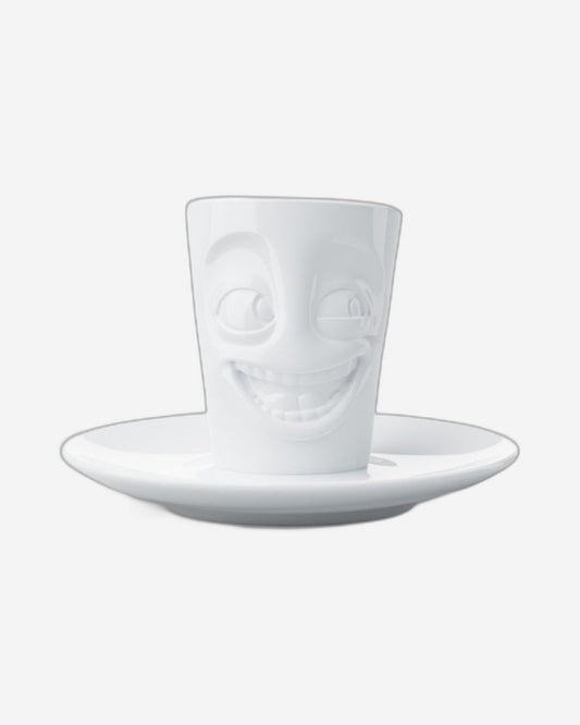 58 Products Espresso Mug with handle - joking - white