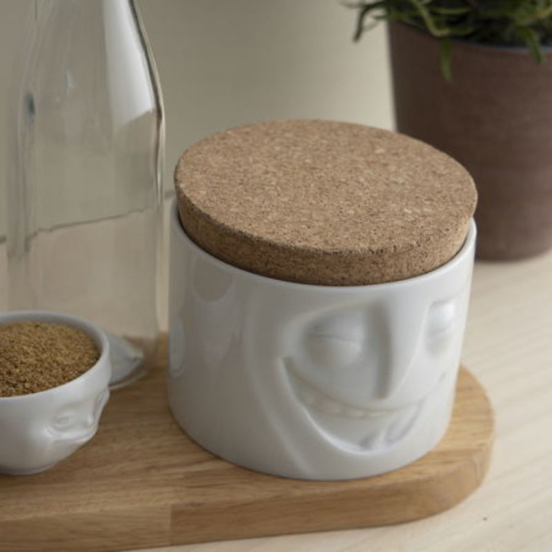 58 Products Storage Jar 900ml - cheerful  white