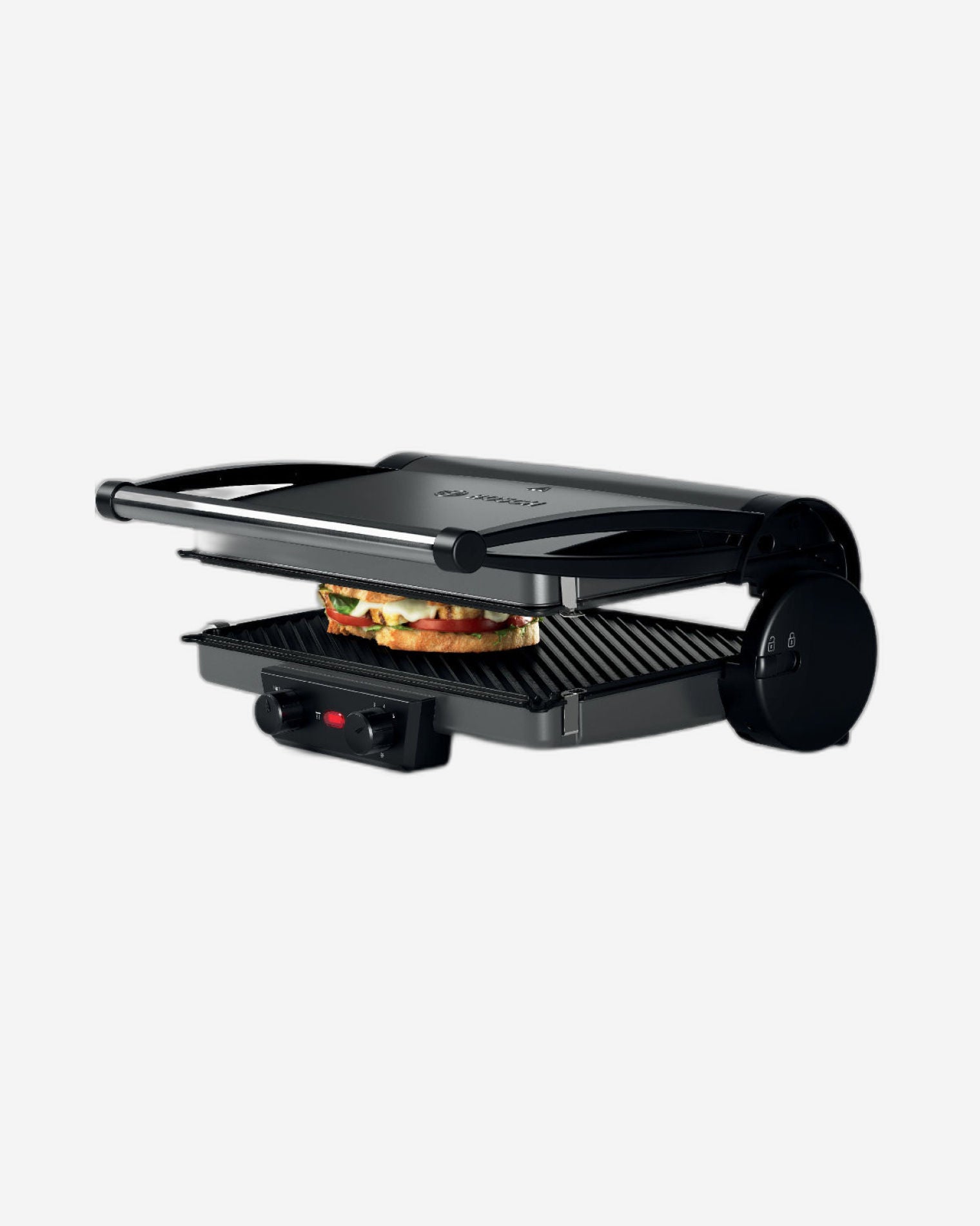Bosch Contact Grill,2000 Watt, Silver TCG4215GB