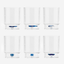 Zafferano Teca Mare Tumbler Assorted Symbol